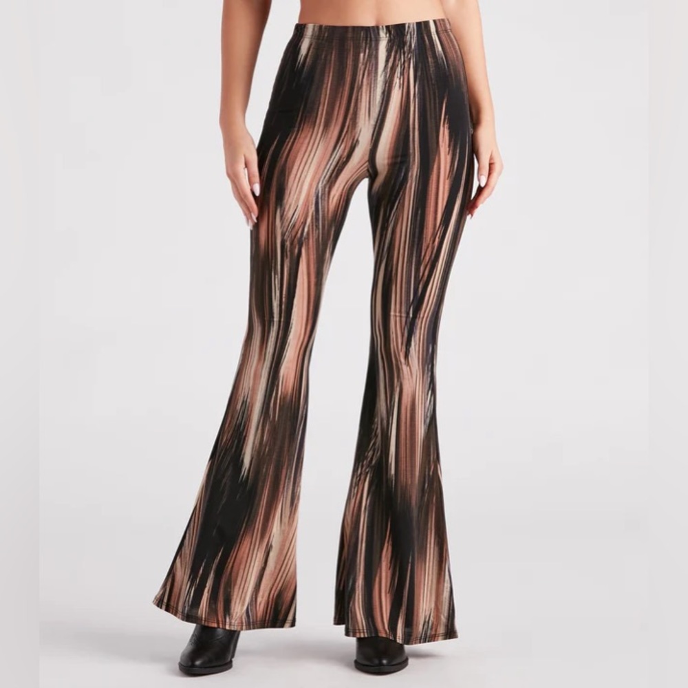 Festival Muse Printed Flare Pants